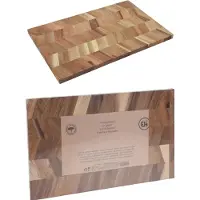 24hShop Skärbräda i akaciaträ 40x25cm / Akaciaskärbräda / Skärbräda i trä