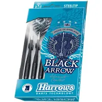 Harrows Dartpilar Blackarrow Steel Tip (Storlek: 21 gram)