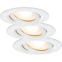 Paulmann Spotlights , Nova, dimbara, Vit, Vardagsrum, Metall, Modern