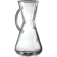 Chemex kaffebryggare i glas med handtag - 3 koppar