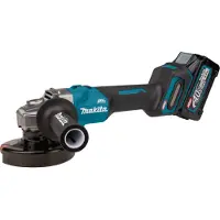 Makita Vinkelslip GA005GM201; 40 V; 2x4,0 Ah batt.