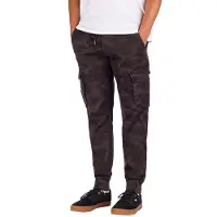 REELL Reflex Rib Cargo Byxor black camo, XS