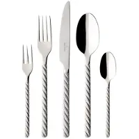 Villeroy & Boch Besteckset - - Montauk - 30 delar - 42x27x5cm - Rep-optik