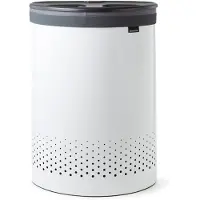 Brabantia tvättlåda, 55 L mörkgrå / vit