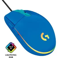 Logitech G203 Lightsync Usb 8000 Dpi Mus