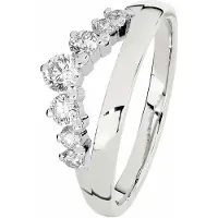 Kohinoor 033-405V-37 diamantring vitguld Tia 18