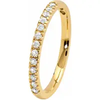 Kohinoor 033-403-13 diamantring guld Sofia 15½