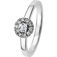 Kohinoor 033-265V-20 diamantring vitguld Valerie 16½
