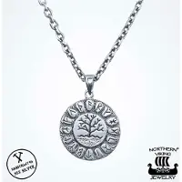 Northern Viking Jewelry Rune Tree Of Life hänge NVJ-H-RS027