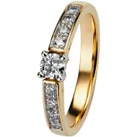 Kohinoor 033-210-31 Diamantring Margit 17½