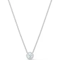 Swarovski Halsband 'Una' silver / transparent