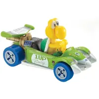 Hot Wheels Mario Kart Karaktärer och Karts som 1:64 Die-Cast Bilar, Koopa Troopa/Circuit Special Fordon