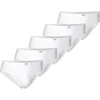 JBS Gots Kalsonger 5-pack - Vit, storlek 3XL