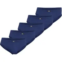 JBS GOTS Kalsonger 5-pack - Blå, storlek X-Large