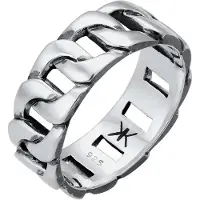 KUZZOI Ring silver