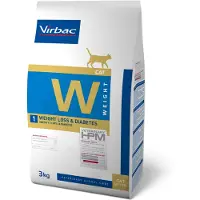 Virbac Hpm Weight Loss Diabetes W1 Kattmat 3kg
