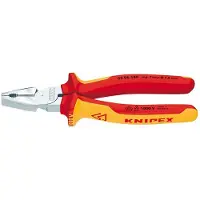 Knipex 02 06 180 VDE Kraft-Kombinationstång 180 mm DIN ISO 5746, DIN EN 60900