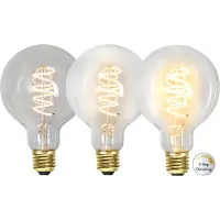 Star Trading Globlampa 3-stegs dimbar G95 E27 LED 4W 2100K 270 lumen