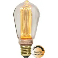 Star Trading E27 LED-lampa dimbar 2,5W 1800K 90 lumen