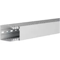 Hager HA780060 Kanal för kabeldragning (L x B x H) 2000 x 60 x 80 mm 1 st Ljusgrå (metallic)
