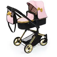 Bayer Vario dockvagn rosa och guld 18490AA