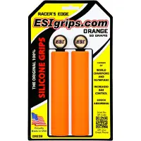 Esigrips Racer's Edge MTB Grepp - Tunn och Lätt Styre Grepp - Extra Lätta Cykel Grepp, Orange