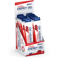 Etixx Ginseng & Guarana Röd Låda Energigeler Vinbär Körsbär 50g 12 Enheter