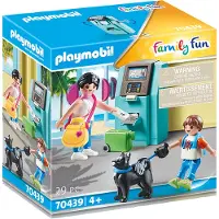 Playmobil Turister med Uttagsautomat