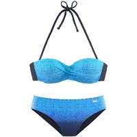 LASCANA Bikini royalblå / ljusblå