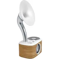 Sangean Bordsradio WR-45 White FM uppladdningsbart Vit