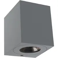 Nordlux Canto kubi2 49711010 LED-utomhusväggbelysning 12 W Grå