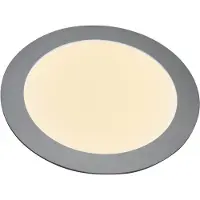 Heitronic 27636 LED-panel 12 W Varmvit Silver