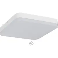 Müller-Licht Milex 20500085 LED-badrumstakbelysning med rörelsedetektor 24 W Varmvit Vit