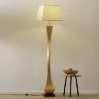 Schuller Valencia Golvlampa Deco, Mässing / guld, Vardagsrum / matsal, Metall, Modern, Golvlampa