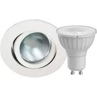 MEGATRON MT75414 MT75414 LED-inbyggnadsbelysning 50 W Ljusfärg: Vit