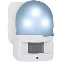 Pentatech AN05 33322 LED-nattlampa med rörelsedetektor LED Neutralvit Vit