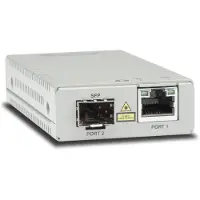 Allied Telesis AT MMC2000/SP - Fibermediekonverterare - 1GbE - 10Base-T, 1000Base-X, 100Base-TX, 100Base-X, 1000Base-T - RJ-45 / SFP (mini-GBIC) - upp till 550 m - 850 nm