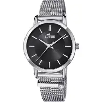 Lotus Stiligt Herrur i Svart Silver 18737/4