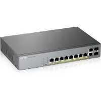 Zyxel GS1350-12HP 12-portars managed CCTV PoE-switch