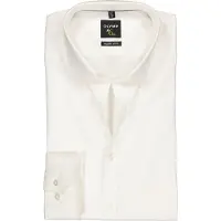 Olymp No. 6 Super Slim Skjorta Vit Off-White Storlek