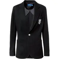 Ralph Lauren för kvinnor. 211795348001 Blazer Strukturerad svart (36), Casual, Bomull