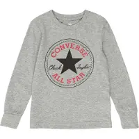 Converse T-shirt grå / röd / svart