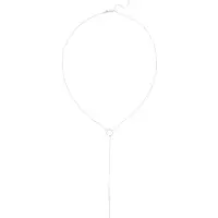 Elli Halsband 'Geo' silver