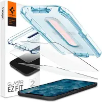 Spigen iPhone 12/12 Pro Härdat Glas Skärmskydd Glas.Tr Ez Fit, 2-pack
