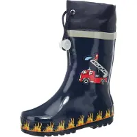 Playshoes Gummistövel mörkblå / guldgul / ljusgrå / blandade färger / melon