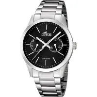 Lotus Watches Stilfull Svart Silver Herrur 15954/3