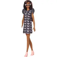 Barbie Fashionistas Lång docka med brunt hår
