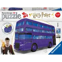 Ravensburger 3D Pussel - 216 Delar - Harry Potter Nattbuss - - One Size - Pussel