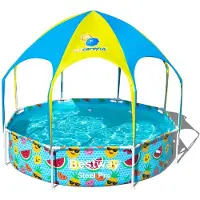 Bestway Ovanmarkspool för barn Steel Pro UV Careful 244x51 cm