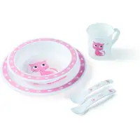 Canpol Babies BABIES set med plastskålar och redskap CUTE ANIMALS, 4/401_pin